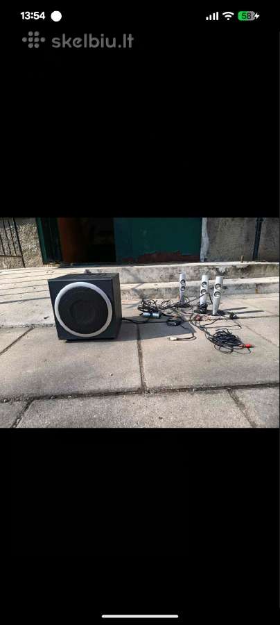 Pardodama neveikenci audio sysmema Wawemasterx Mx5