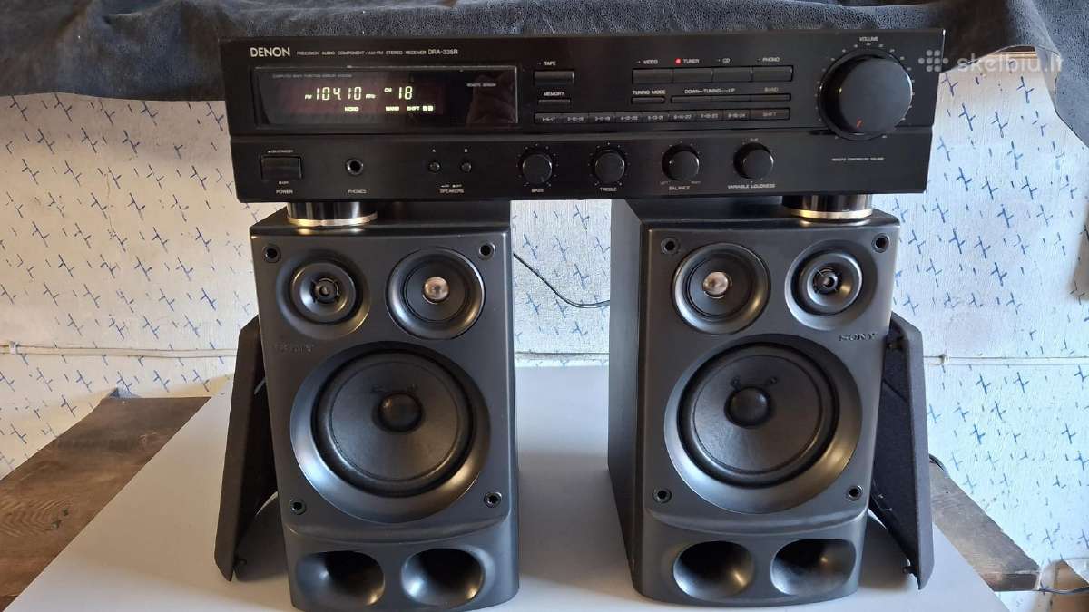 Stiprintuvas Resiveris Denon Dra-335r.