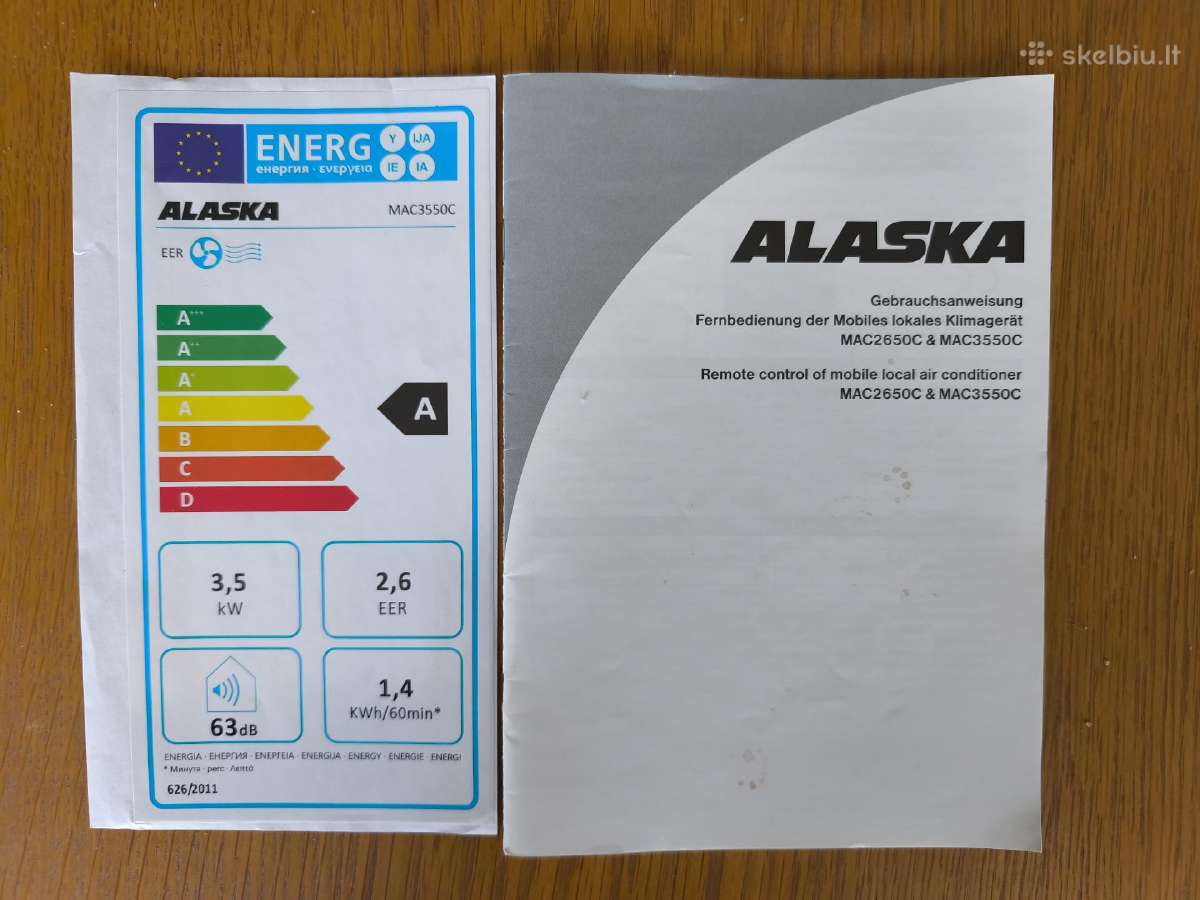 Mobilus kondicionerius Alaska Mac3550c