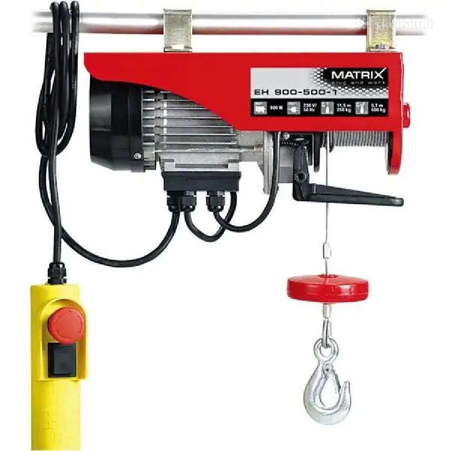 Elektrinis keltuvas ik8 500 kg.