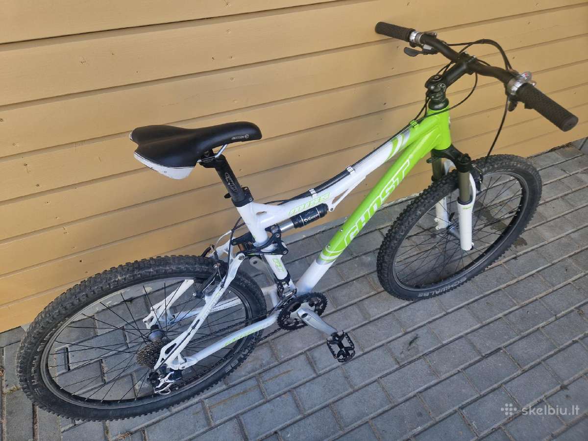 Kalnų dviratis su dviem amortizatoriais - nuotraukos Nr. 2