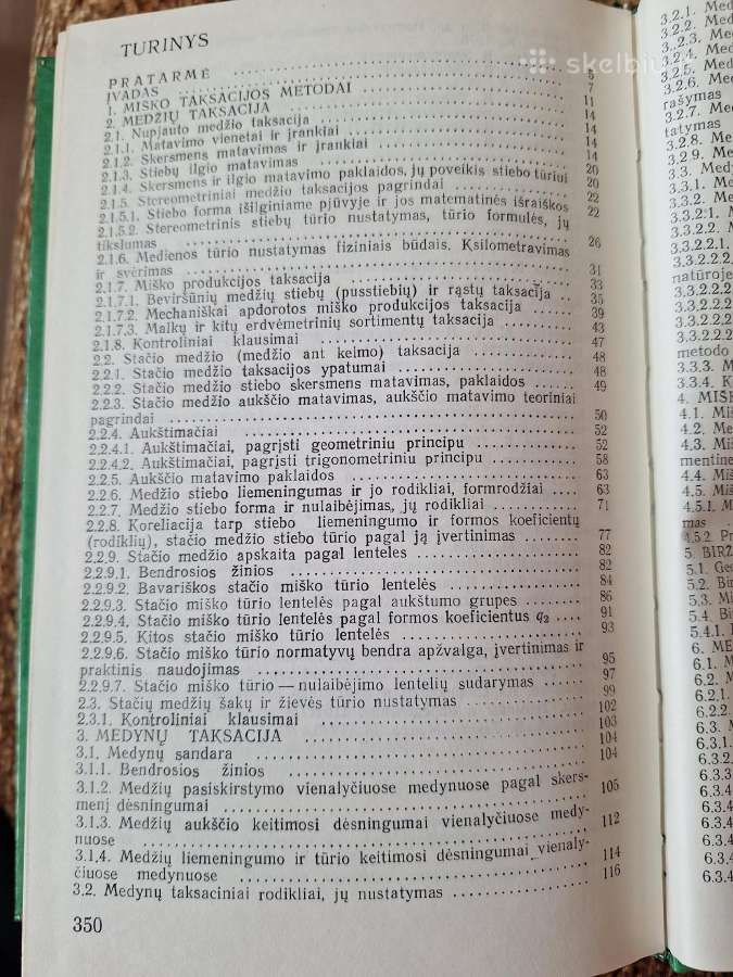 Miško taksacija. Knyga - nuotraukos Nr. 4