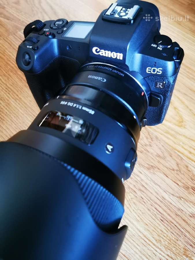 Parduodu fotoaparatą Canon EOS R body - nuotraukos Nr. 5