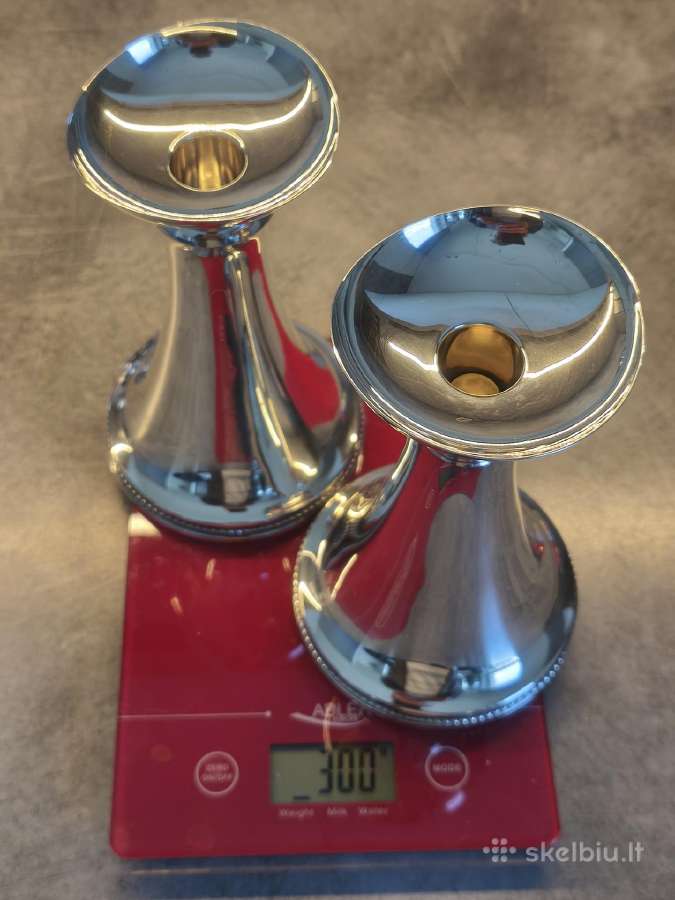 Žvakidė silver - nuotraukos Nr. 2