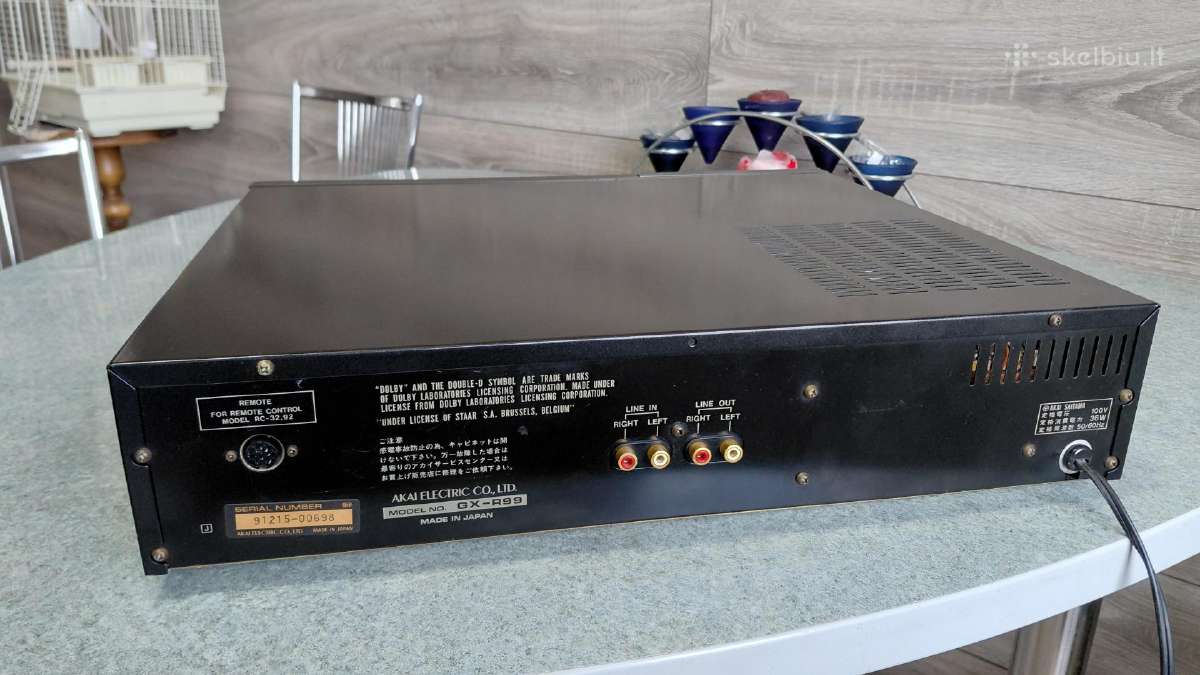 Akai GX-r99 - nuotraukos Nr. 4