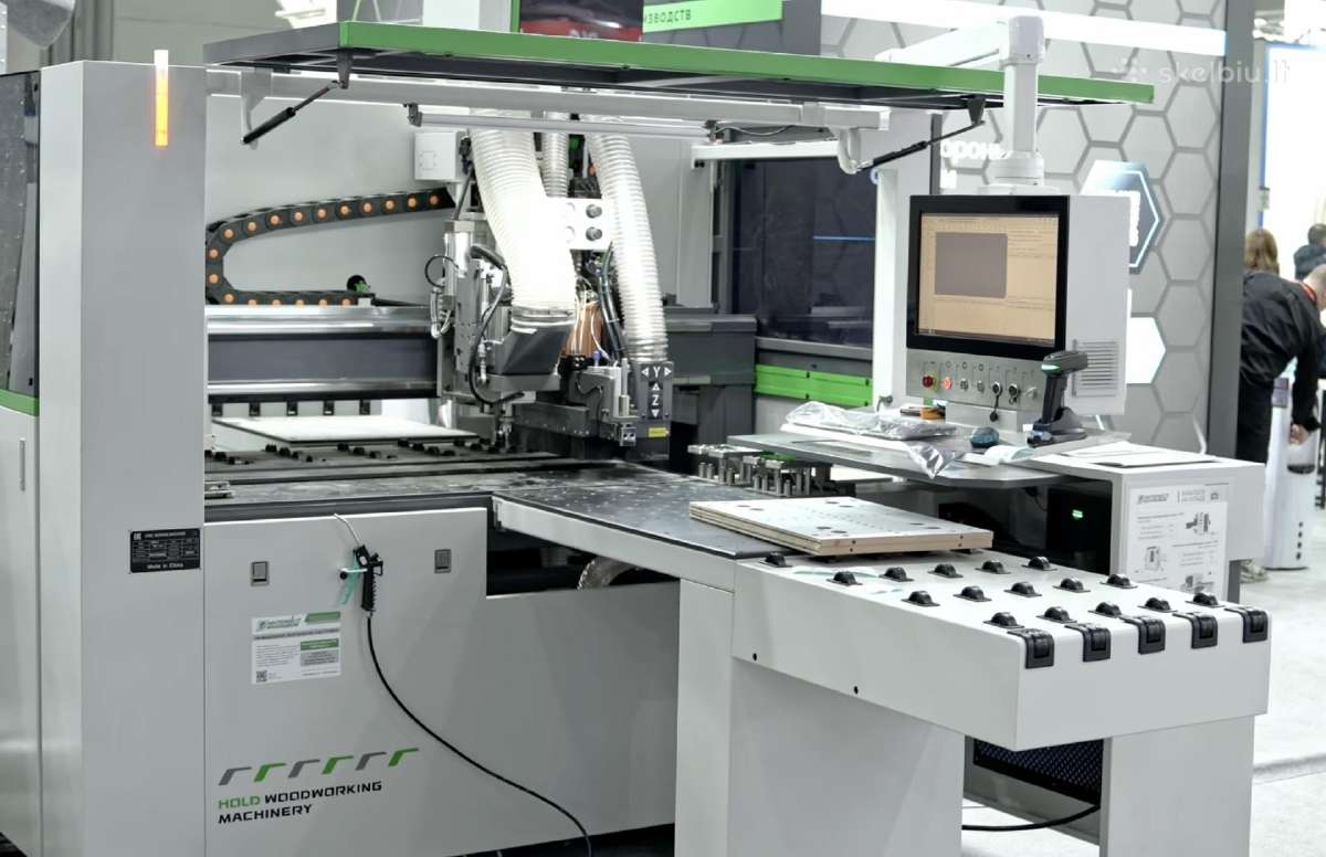6-pusių CNC gręžimo centras Hold 611 - nuotraukos Nr. 5