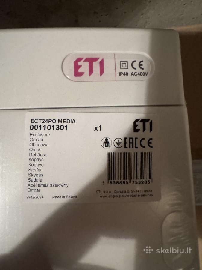 Skydelis elektros 24 modulių virštinkinis