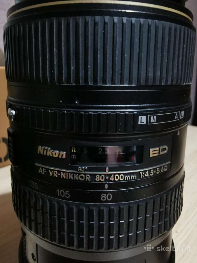 Nikon Af Nikkor 80-400mm f/4.5-5.6d Ed Vr - nuotraukos Nr. 3