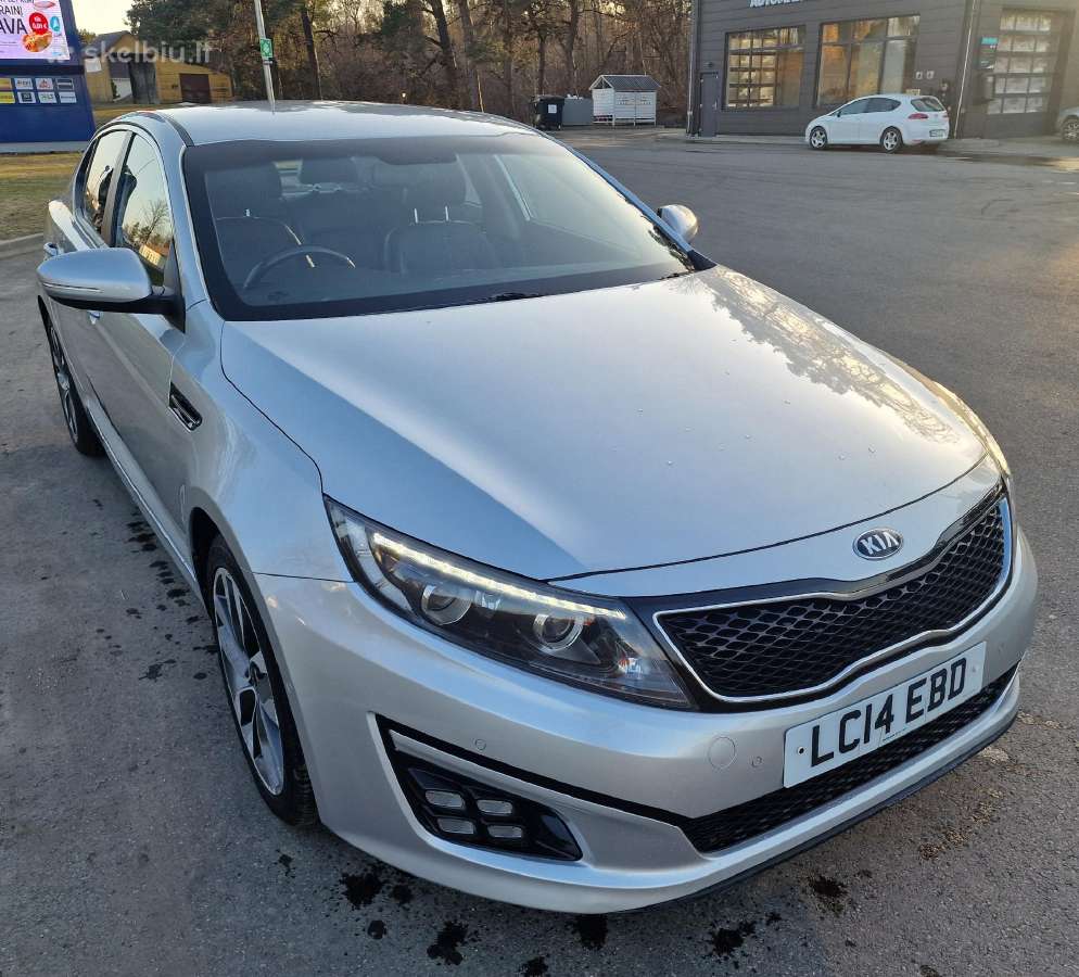 Kia Optima,1.7l dyzelis,2014m.,mech.pavarų dėžė.