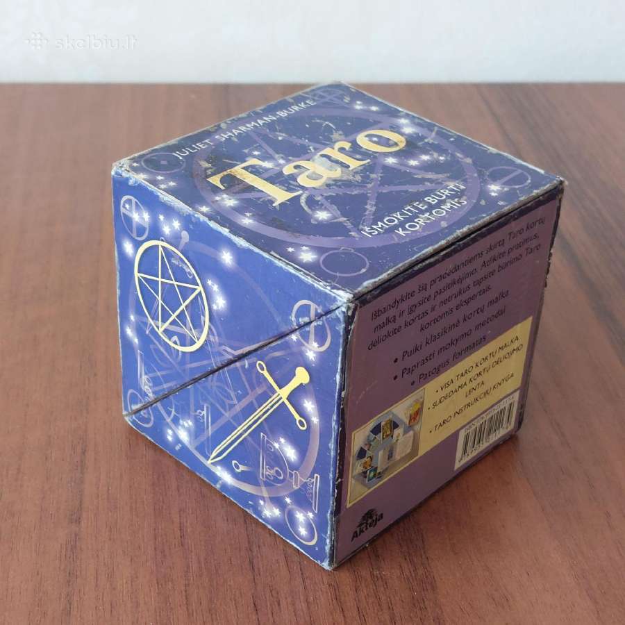 Būrimo kortos Taro ( lietuvių k. ) - nuotraukos Nr. 3
