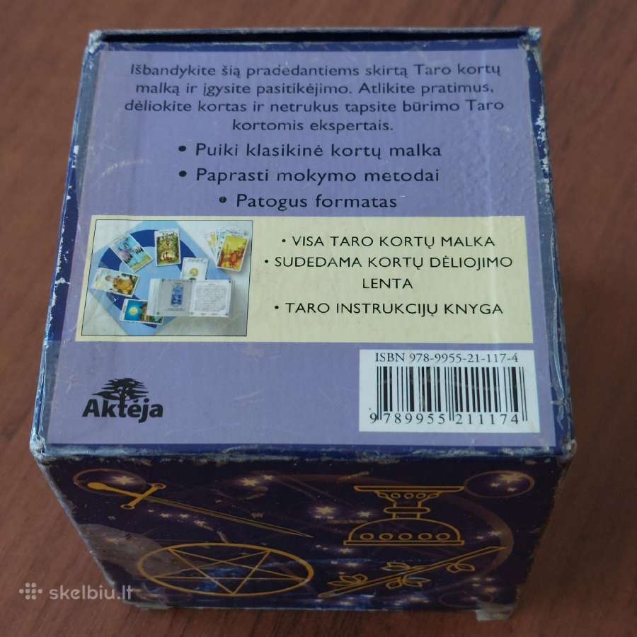Būrimo kortos Taro ( lietuvių k. ) - nuotraukos Nr. 5