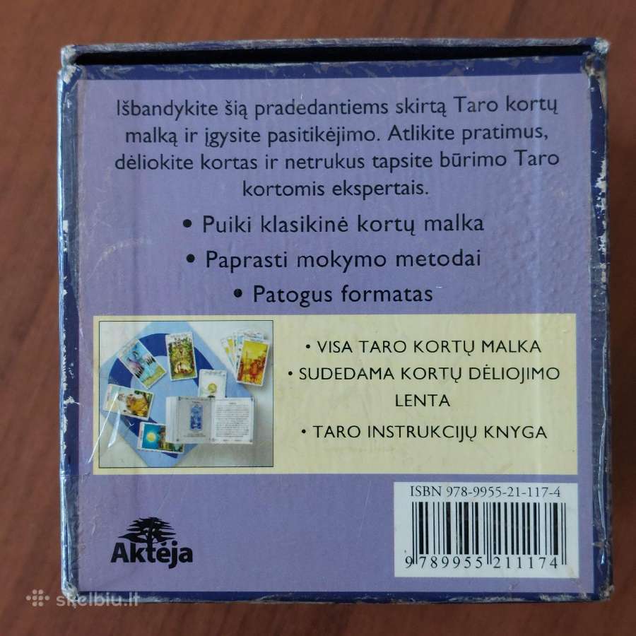 Būrimo kortos Taro ( lietuvių k. ) - nuotraukos Nr. 6