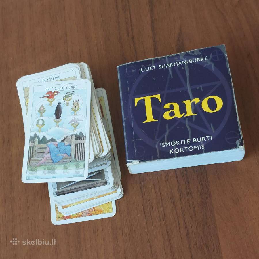 Būrimo kortos Taro ( lietuvių k. ) - nuotraukos Nr. 9