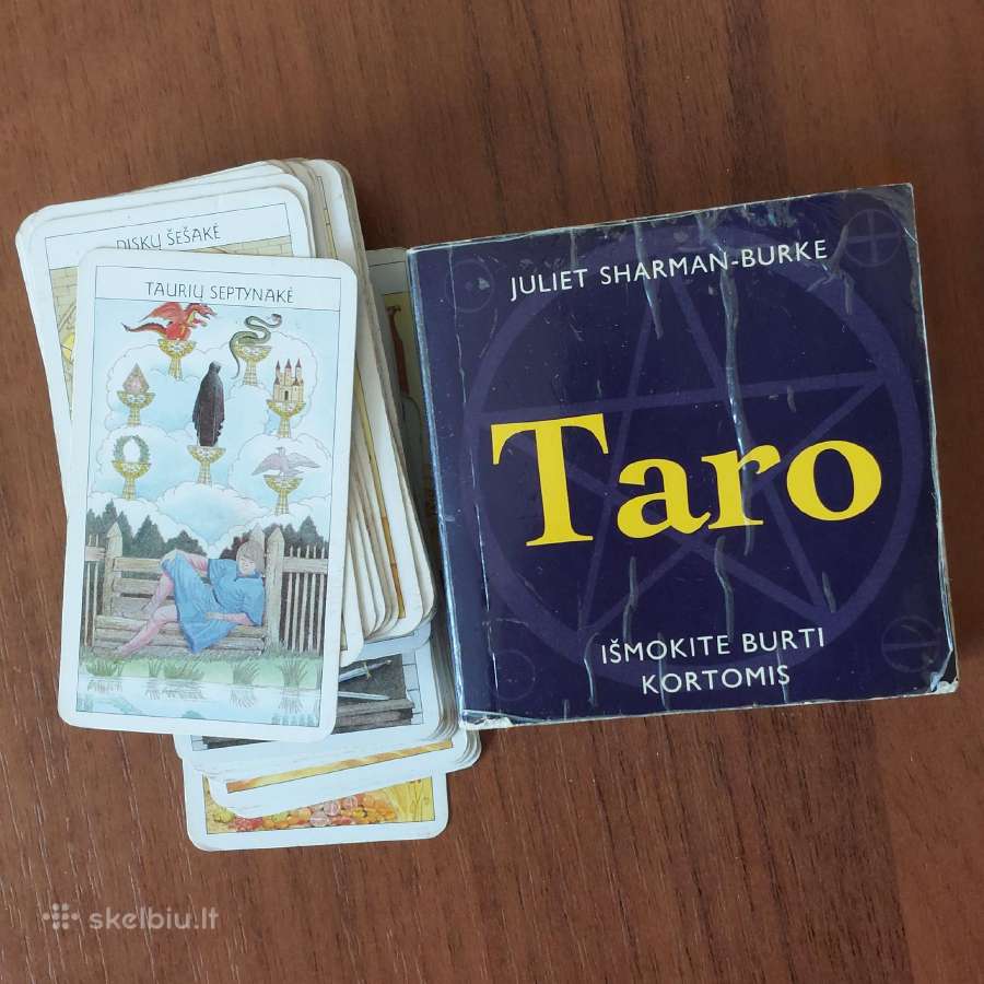 Būrimo kortos Taro ( lietuvių k. ) - nuotraukos Nr. 10