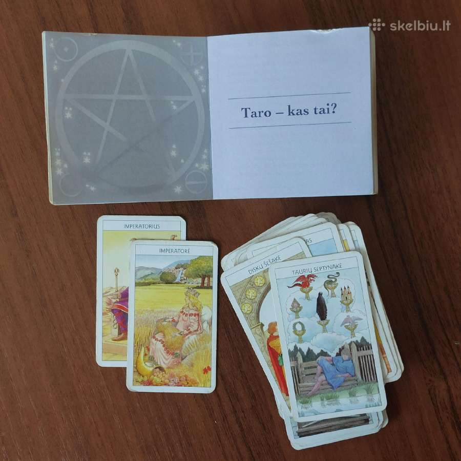 Būrimo kortos Taro ( lietuvių k. ) - nuotraukos Nr. 14
