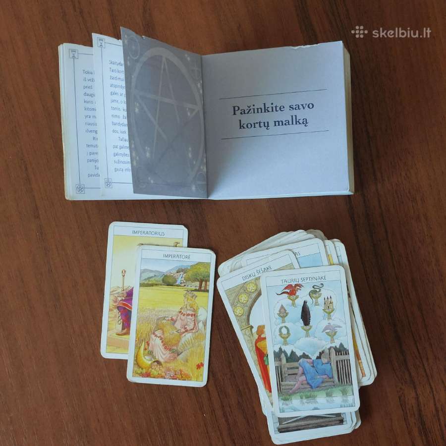 Būrimo kortos Taro ( lietuvių k. ) - nuotraukos Nr. 15