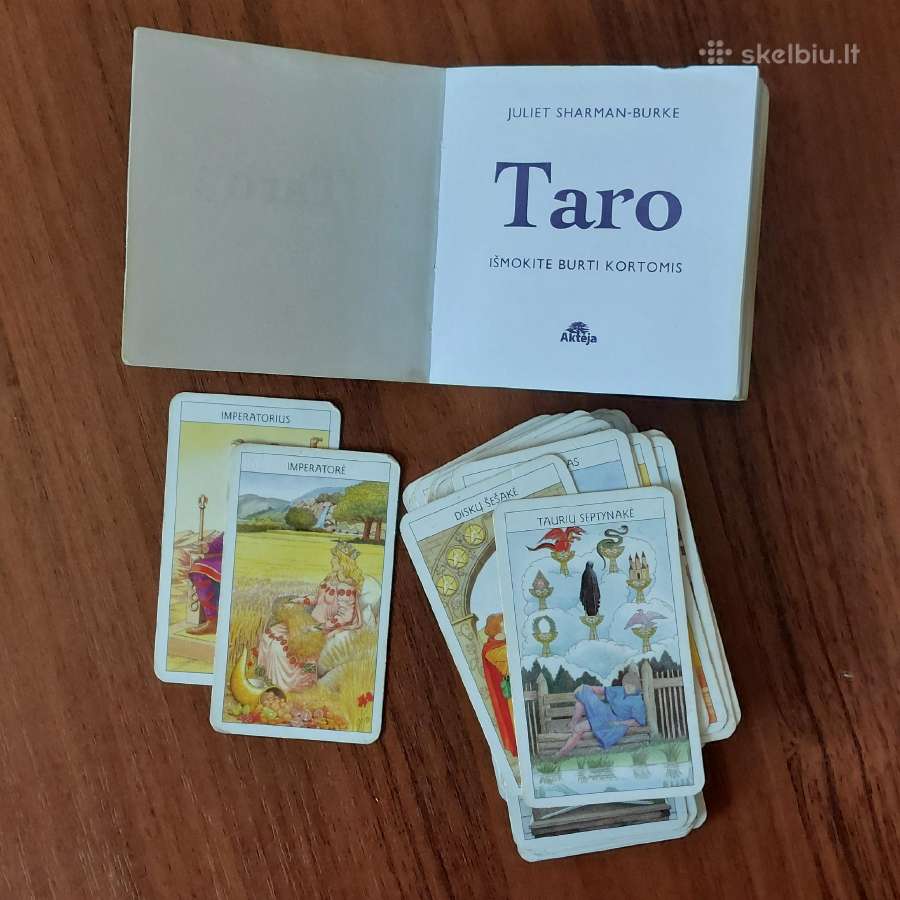 Būrimo kortos Taro ( lietuvių k. ) - nuotraukos Nr. 16