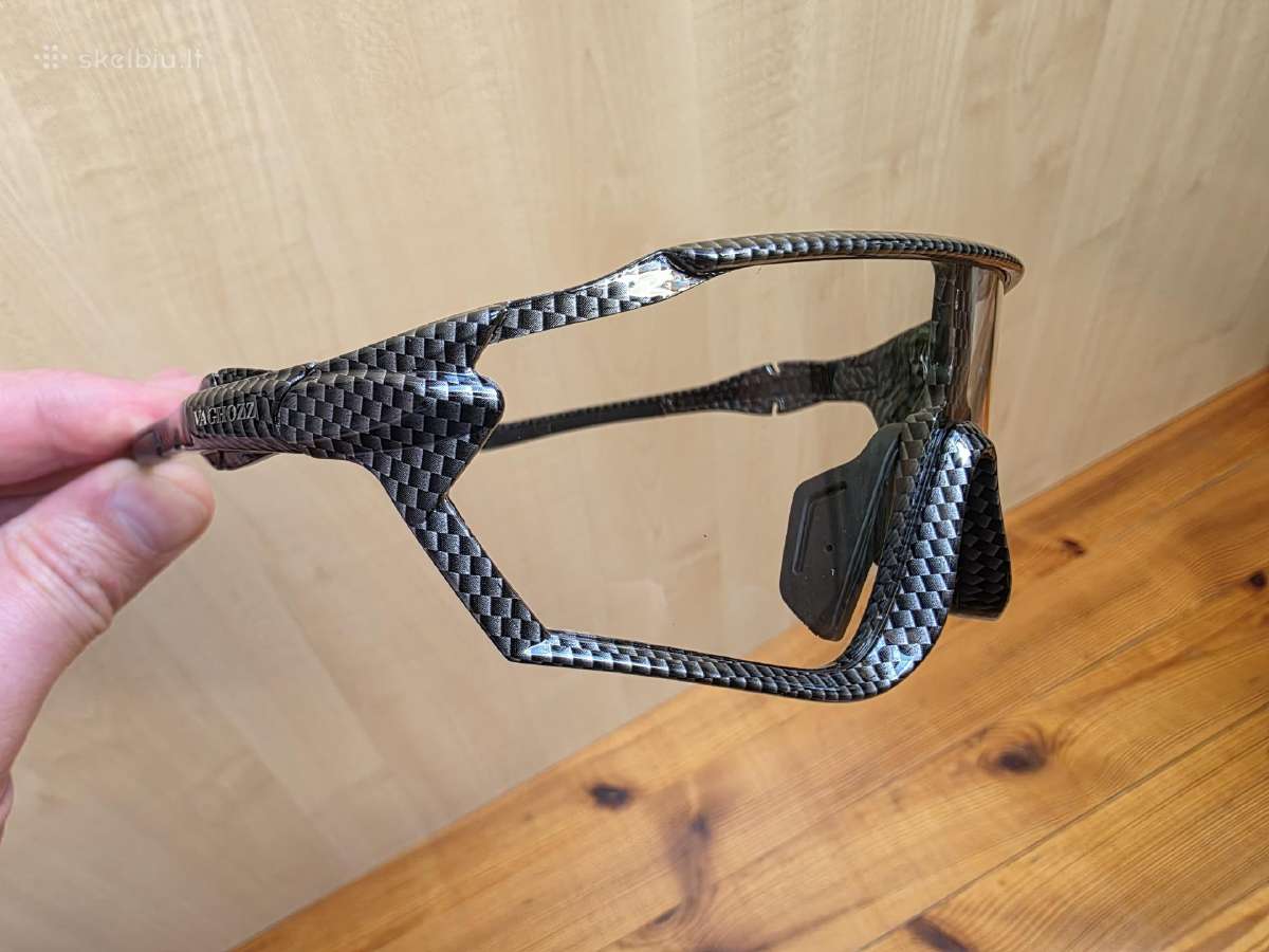 Fotochrominiai metalic dviratininko akiniai - nuotraukos Nr. 4