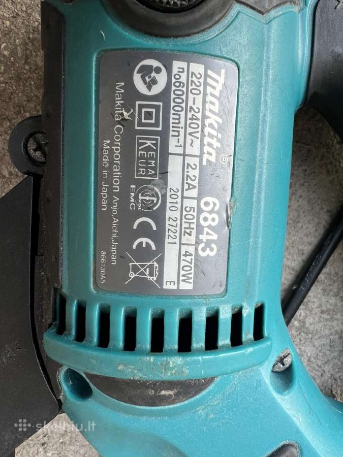 Makita gipso suktukas - nuotraukos Nr. 2