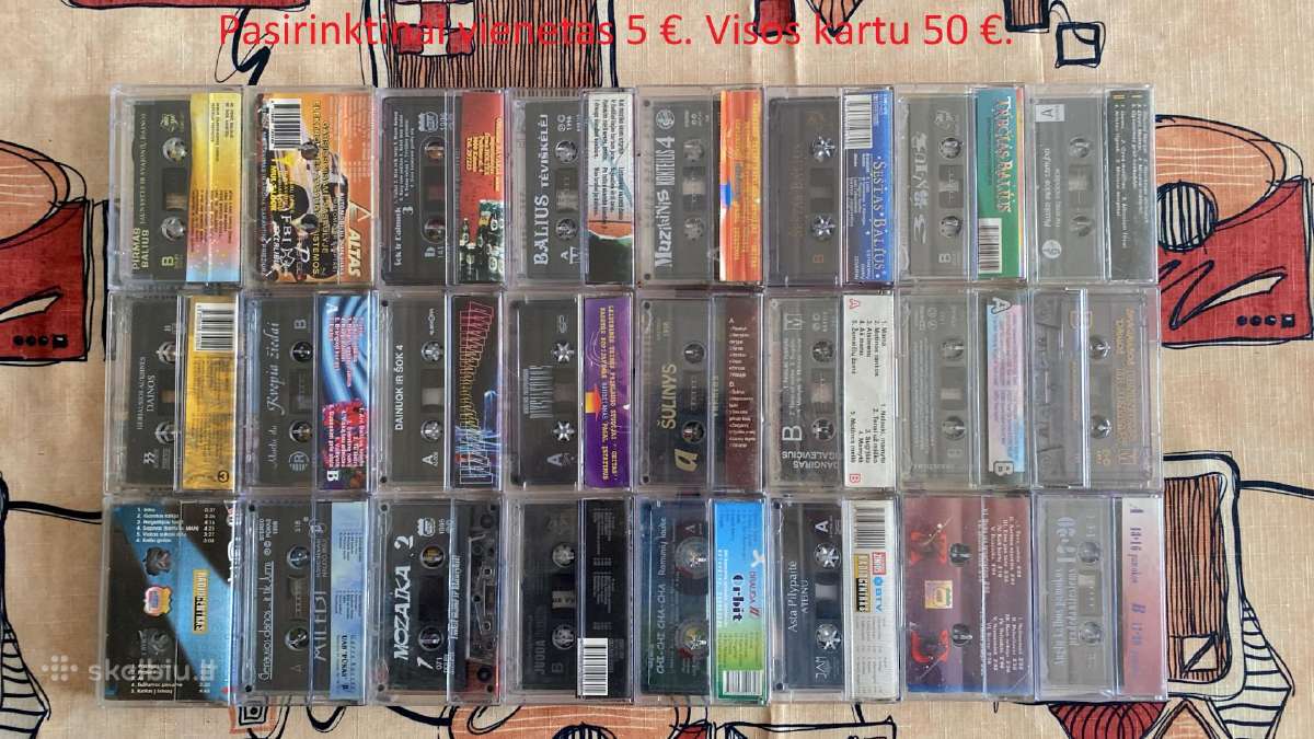 Audio kasetes - nuotraukos Nr. 3