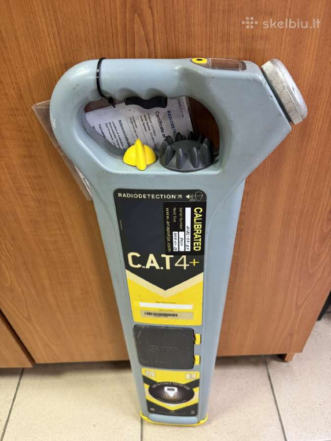 Kabelių ieškiklis Radiodetection Cat4+