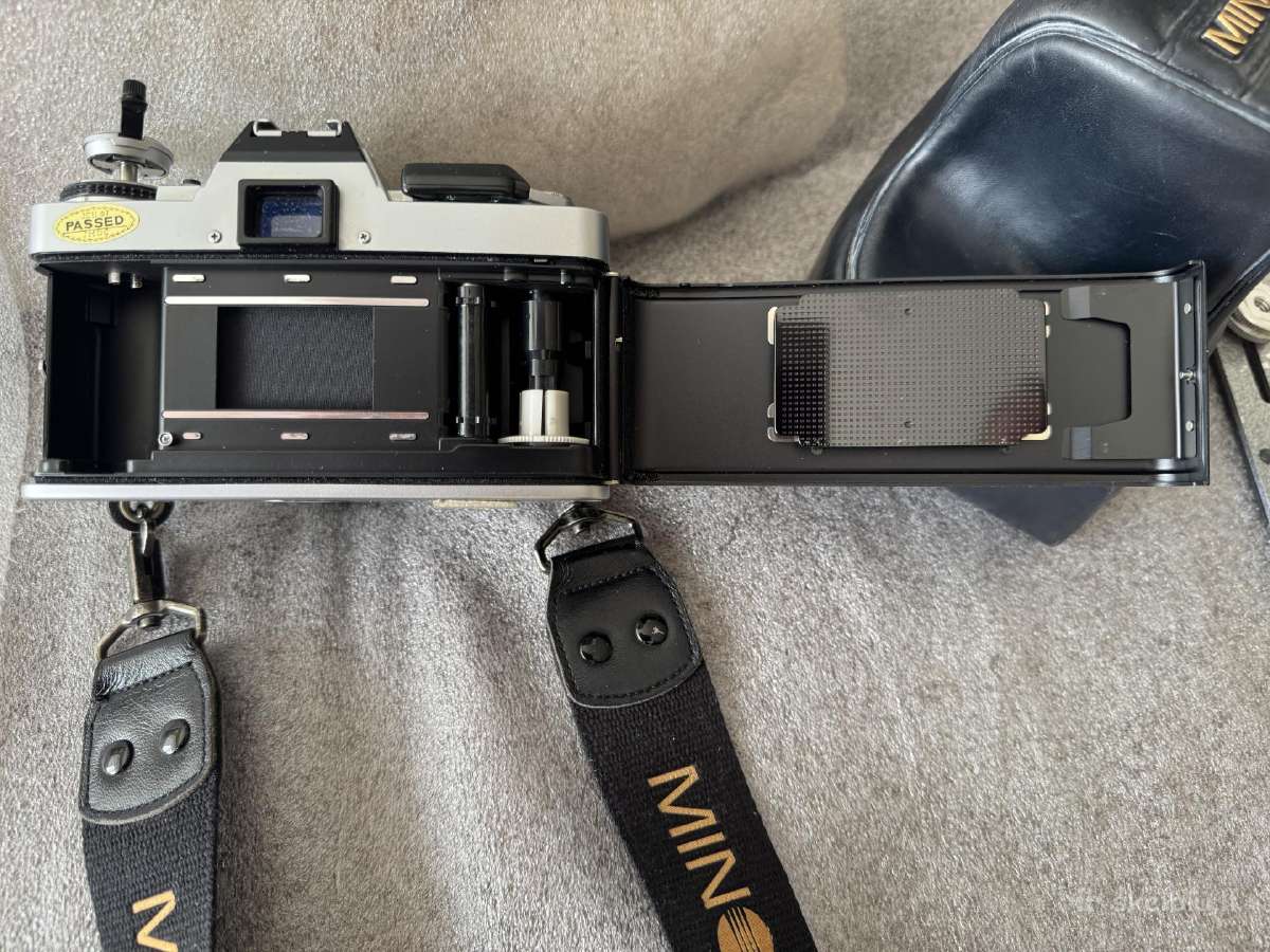Minolta patrauklus puikios būklės komplektas - nuotraukos Nr. 7