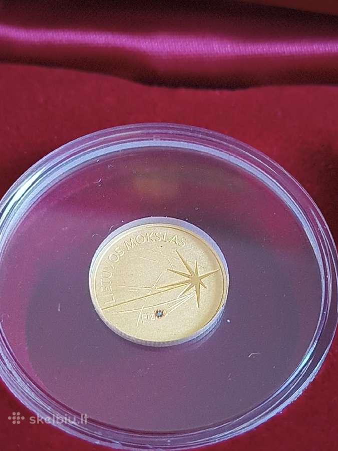 5€, Lietuvos mokslas, fizika, - nuotraukos Nr. 3
