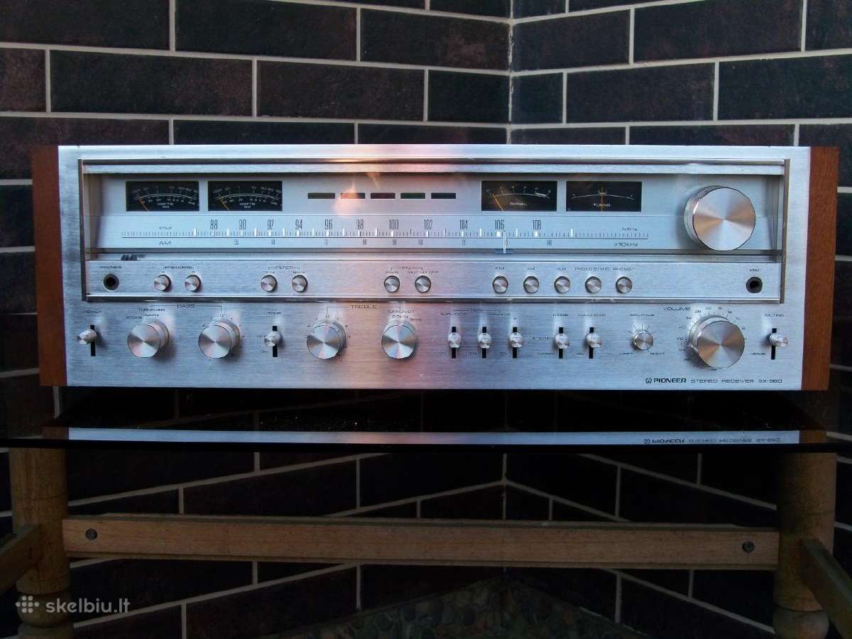 Pioneersa. Sx 980, 780, 550. Sa 9500.
