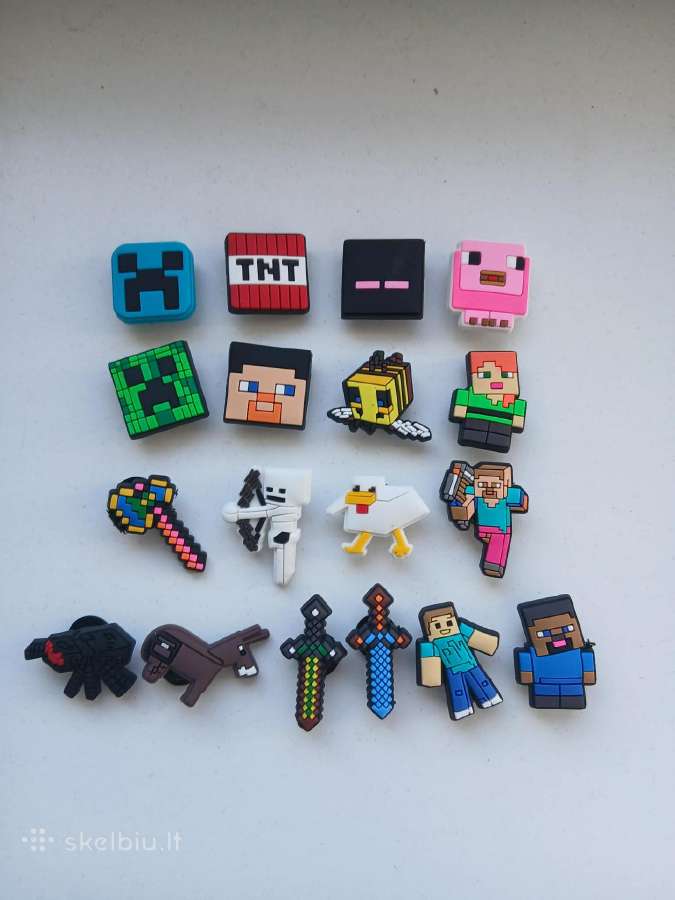 Crocs papuosimai minecraft
