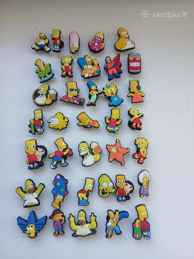 Crocs papuosimai simpsons