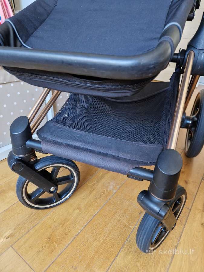Vežimas 4in1cybex priam rose gold važiuoklė - nuotraukos Nr. 7