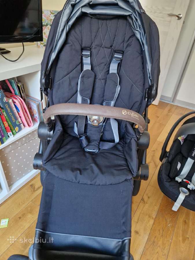 Vežimas 4in1cybex priam rose gold važiuoklė - nuotraukos Nr. 8