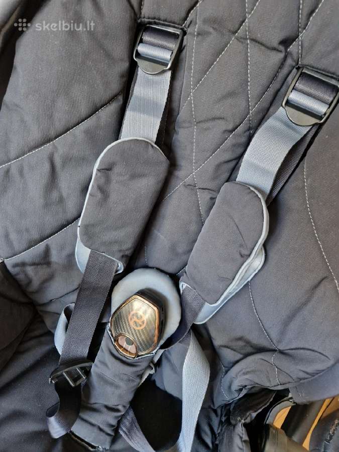 Vežimas 4in1cybex priam rose gold važiuoklė - nuotraukos Nr. 9