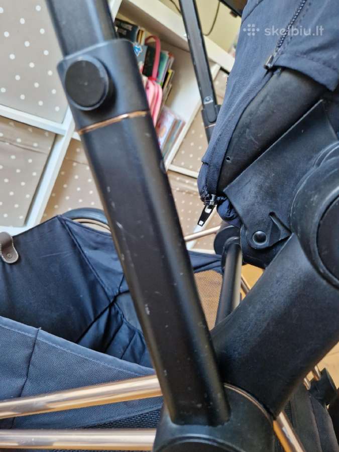 Vežimas 4in1cybex priam rose gold važiuoklė - nuotraukos Nr. 13