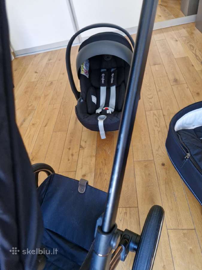 Vežimas 4in1cybex priam rose gold važiuoklė - nuotraukos Nr. 16