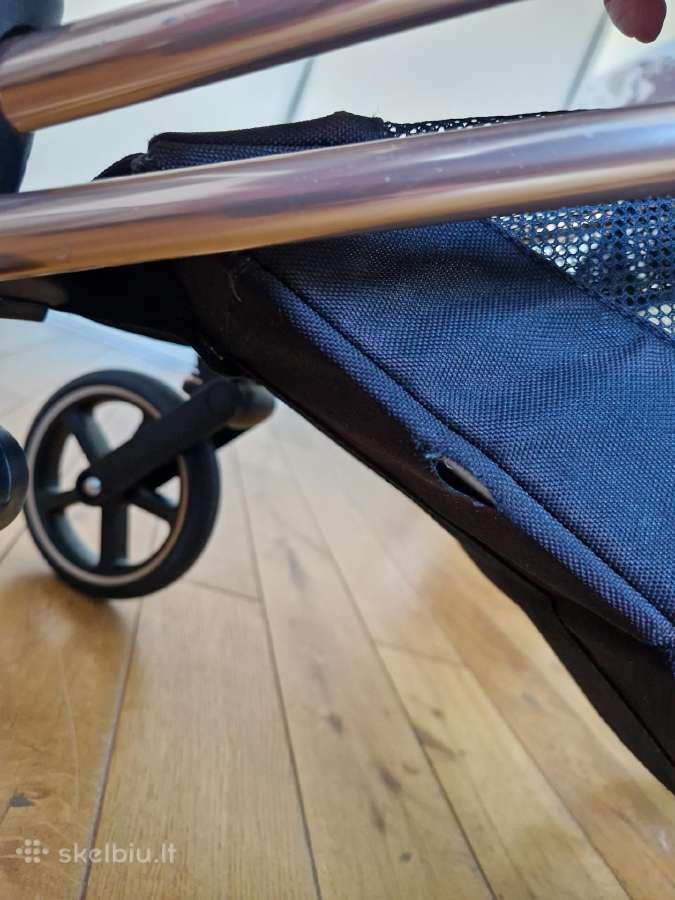 Vežimas 4in1cybex priam rose gold važiuoklė - nuotraukos Nr. 23