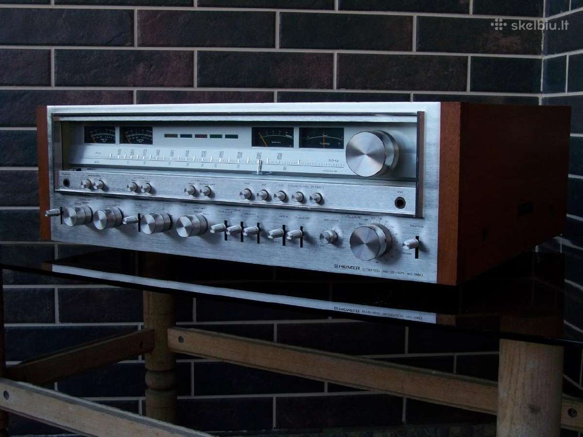 Pioneersa. Sx 980, 780, 550. Sa 9500. - nuotraukos Nr. 3