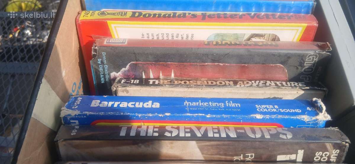 Kino Juostos Ir Betamax video kasetės - nuotraukos Nr. 2