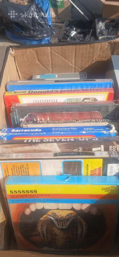 Kino Juostos Ir Betamax video kasetės - nuotraukos Nr. 13