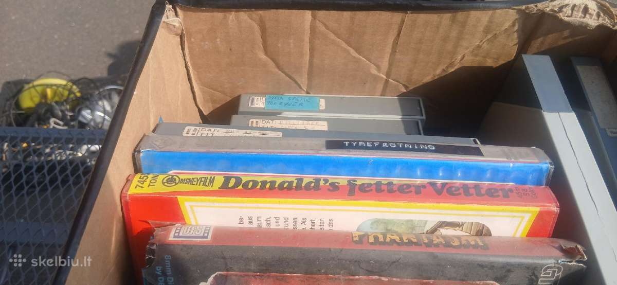 Kino Juostos Ir Betamax video kasetės - nuotraukos Nr. 14
