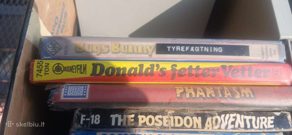 Kino Juostos Ir Betamax video kasetės - nuotraukos Nr. 17