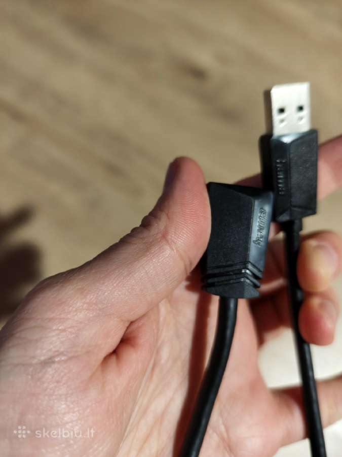 Usb-a 3.0 Male į Usb-a female laidas