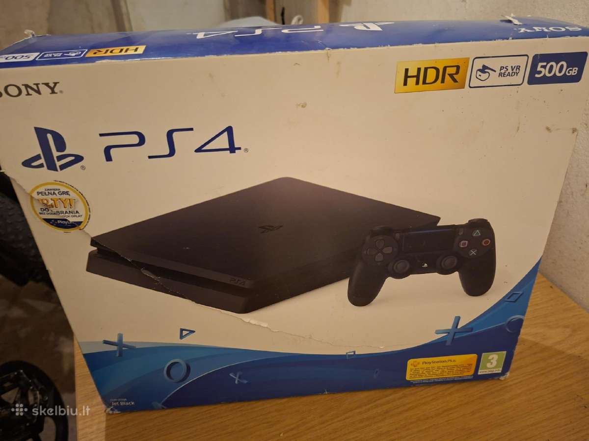 Atrištas idealus Ps4 1000gb+gta5