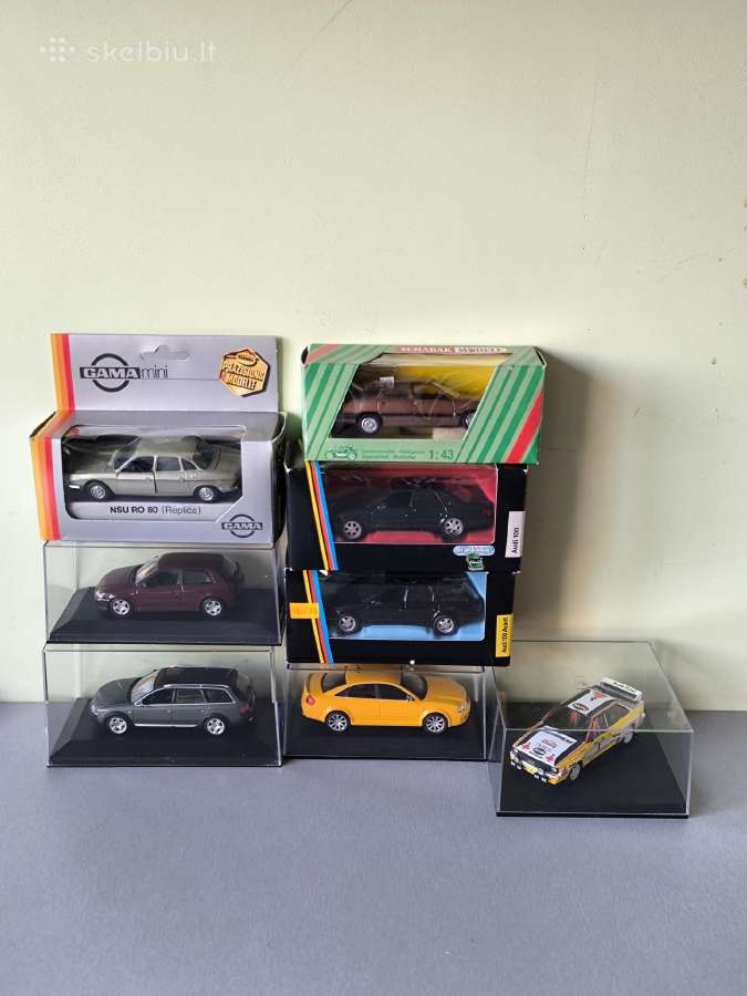 Audi automodeliai 1/43