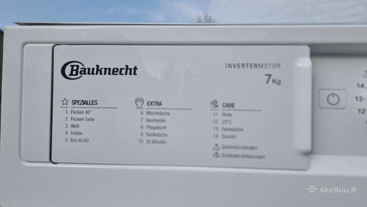 Įmont.bauknecht Bi Wmbg 714 83e/de +garantija - nuotraukos Nr. 16