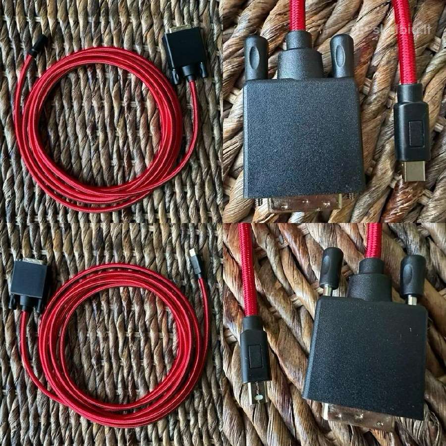 Mini Displayport į Dvi kabelis - nuotraukos Nr. 2