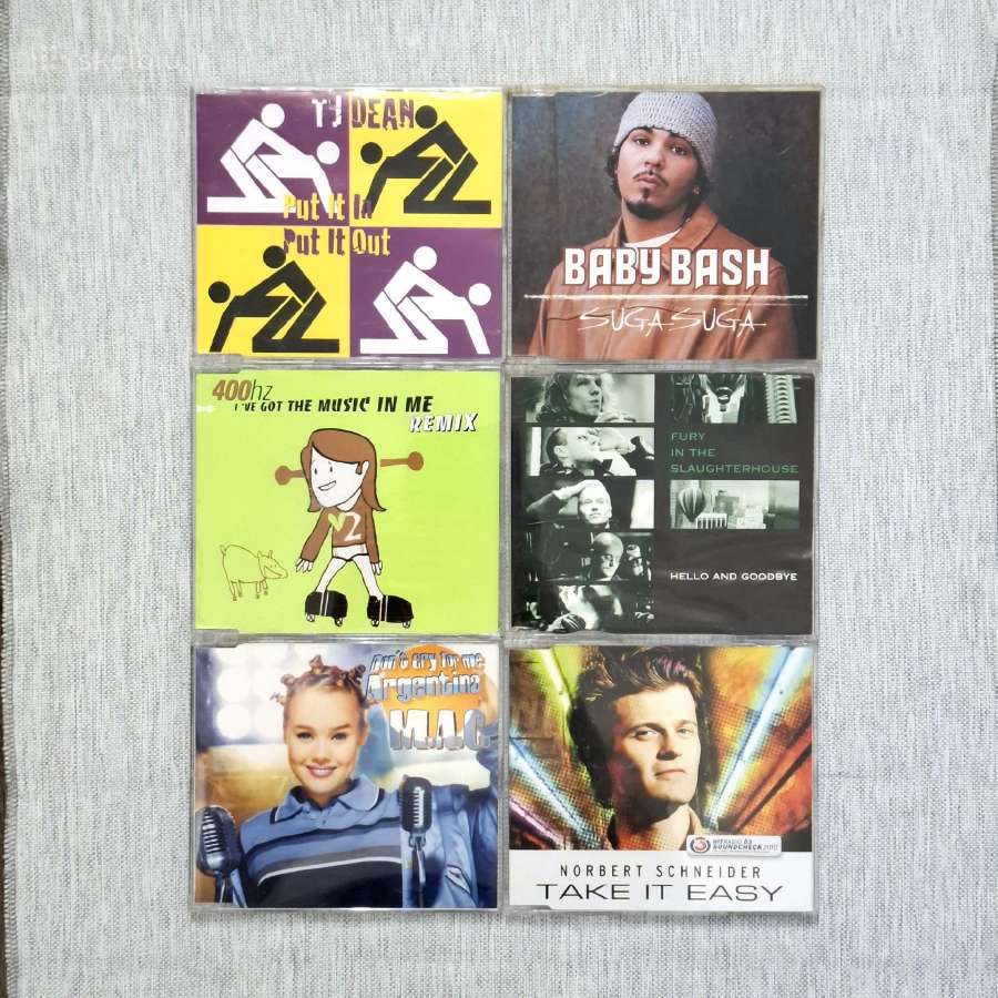 6 x CD singlai (rinkinys 1) - nuotraukos Nr. 2