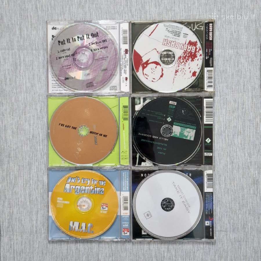 6 x CD singlai (rinkinys 1) - nuotraukos Nr. 3