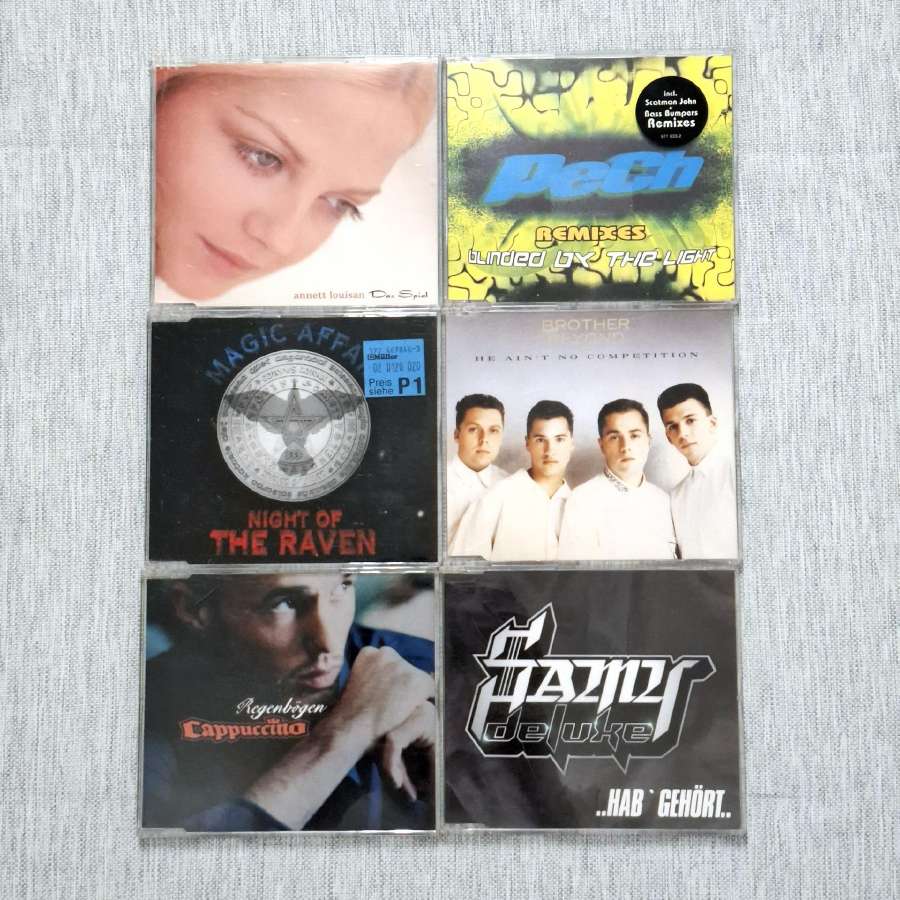 6 x CD singlai (rinkinys 2)