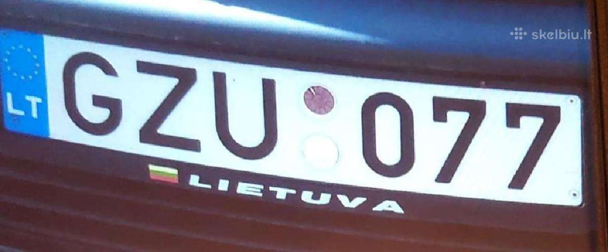 Valstybiniai numeriai automobiliui - nuotraukos Nr. 2